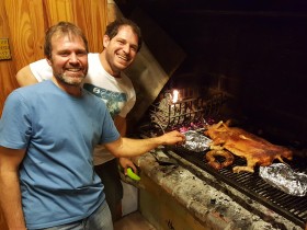 Con Marcelo y Walter